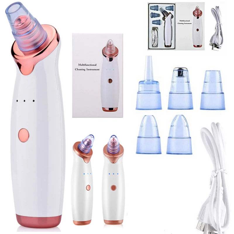 

Electric Pore Cleaner Blackhead Vacuum Extractor Tool Nose Face Deep Cleansing Skin Care Machine Beauty Clean Skin Tool