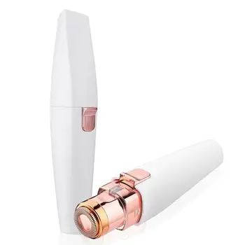 

Portable Lipstick Eyebrows Lipstick Hair Removal Device Face Lip Cheeks Hair Removal Electric Shaver Painless Epilator