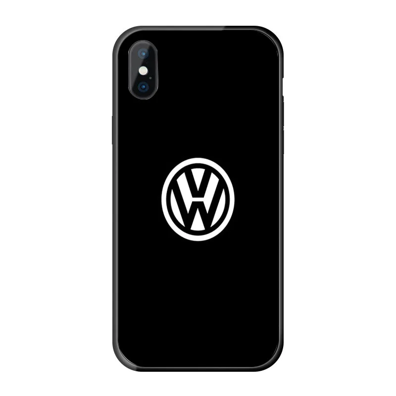 Volkswagen Coque Shell TPU Мягкий силиконовый чехол для телефона Apple iPhone 8 7 6 6S Plus X XS MAX 5 5S SE