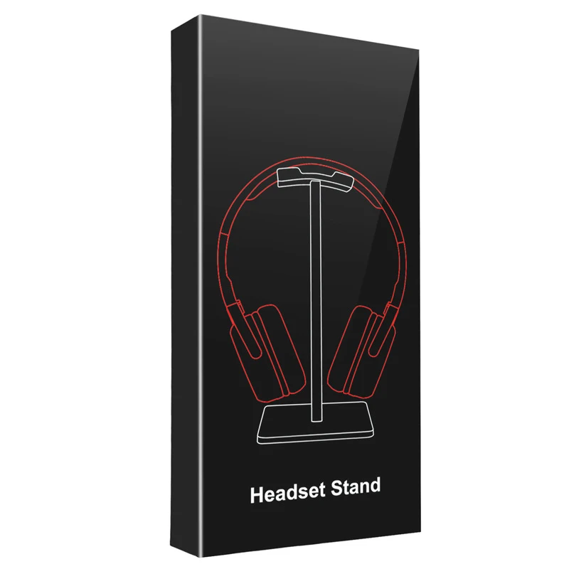 Fashion Headset Stand Universal Black White Headphone Stand Detachable Headphone bracket Aluminum alloy Holder Headphone display