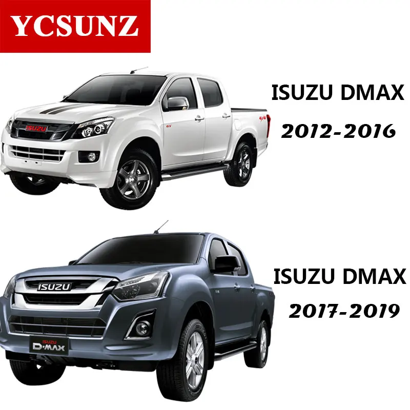 Зеркальная крышка для ISUZU D-MAX 2012 2013 Chevrolet D-Max черный, АБС-пластик, автомобильный Стайлинг