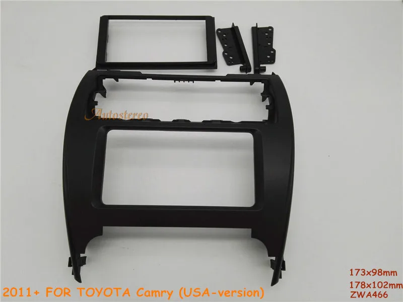 

11-466 автомобильный DVD/CD Радио стерео панель Fascia Рамка адаптер Комплект для TOYOTA Camry США-версия 2011 +