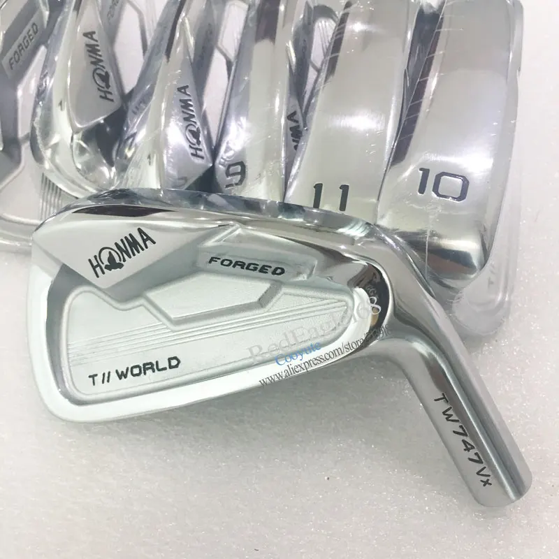 Новые мужские утюги для гольфа HONMA TW747 Vx утюги для гольфа набор головок 4-9 10 11 клубных головок без вала для гольфа Cooyute