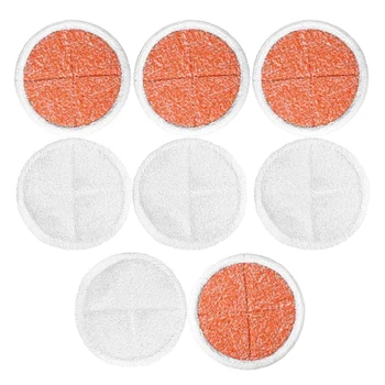 

8 Pcs Bissell Steam Mop Cloth Cover Mop Head Accessories for 2124 / 2039A Series