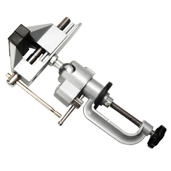 

Mini Bench Vice Grinder Accessory Electric Drill Stand Holder Drill Stent Clip-On Clamp Vice Vise Swivel Bench Screw Tool
