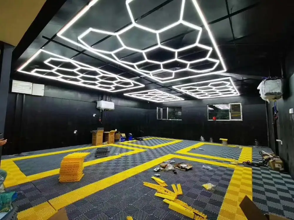 

Factory Direct Supplier Use for Car Care Detailing Workshop popular hexagon led Light
