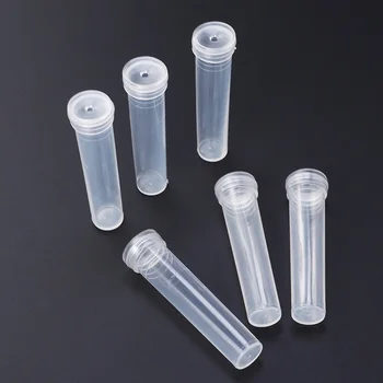 

300pcs Flower Tube Transparent Plastic Floral Tube for Florist Flower Storing