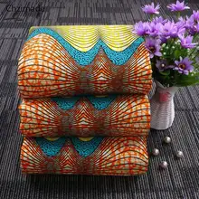 Lychee жизни 1 ярд Анкара африканская ткань настоящий воск с цветочным принтом швейная ткань для вечерние Швейное Ремесло «сделай сам»