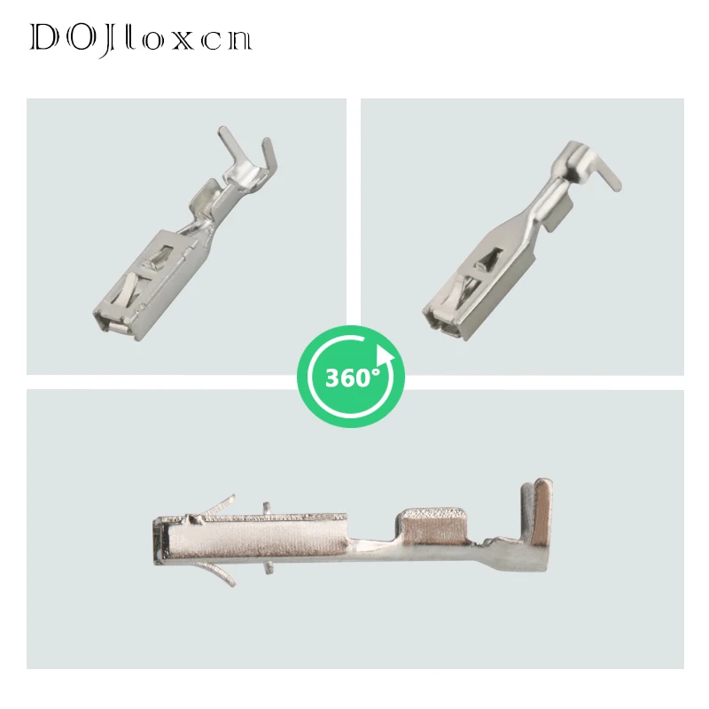 20/50/100/200 Pcs 2.8 Series H62 Wiring Tinned Copper Terminals Automotive Female Connector For Audi VW DJ625B-2.8*0.8A 962883 20/50/100/200 Pcs 2.8 Series H62 Wiring Tinned Copper Terminals Automotive Female Connector For Audi VW DJ625B-2.8*0.8A 962883