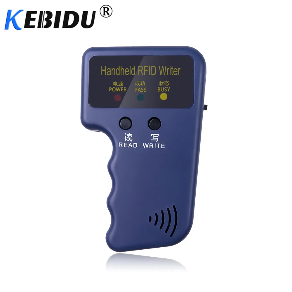 Kebidu 125 кГц RF ID Дубликатор копировальный аппарат писатель программист считыватель EM4305 T5577 перезаписываемый ID Брелоки метки карты