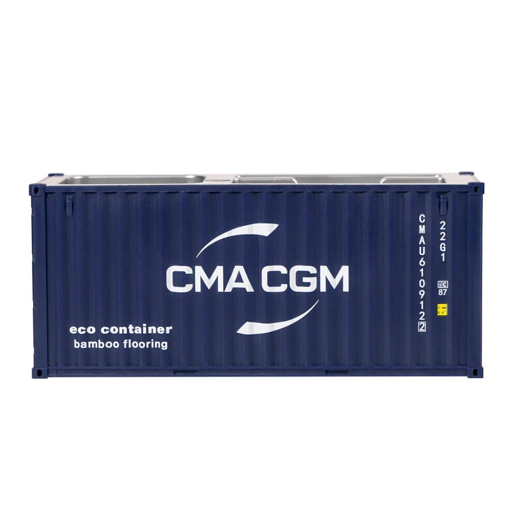 20ft Mini Shipping Container Model Toys Cargo Container Maritimo Diecast Container Ship Box Pen Holder Office Gifts Custom LOGO