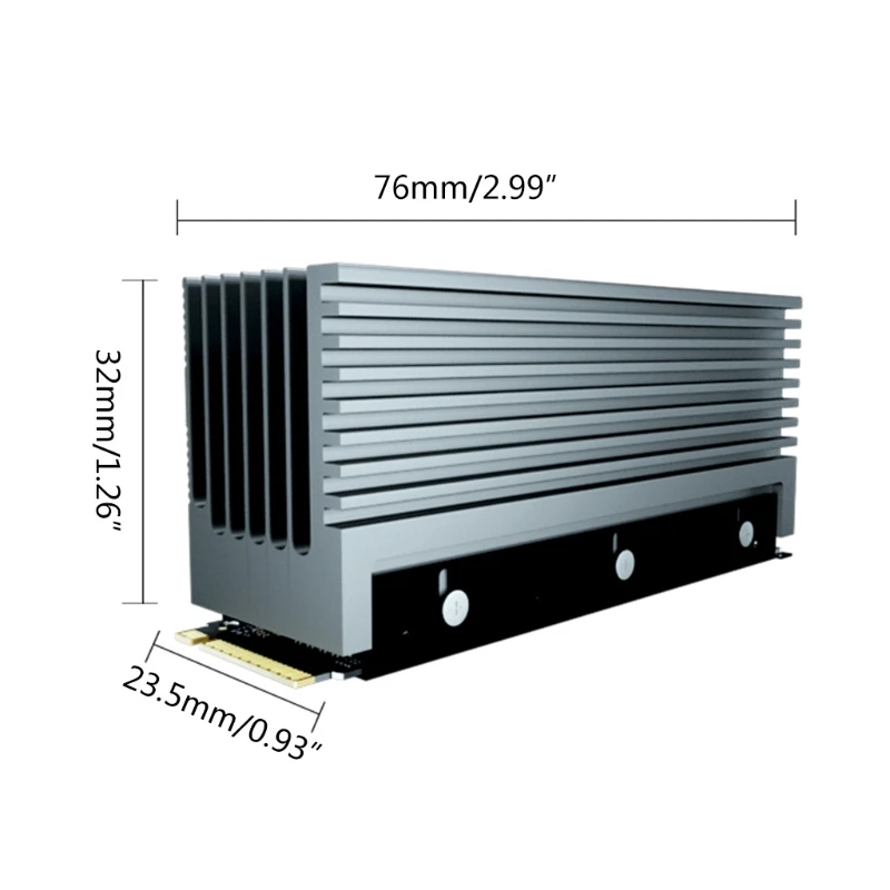 M 2 Solid State Hard Drive Heatsink Aluminum Radiator Cooler For M2 m-2-solid-state-hard-drive-heatsink-aluminum-radiator-cooler-for-m2
