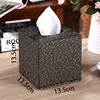 European Wooden Tissue Box Dining Table Napkin Holder Living Room Decorative Tissues Organizer Home Decoration Napkins Boxes 6