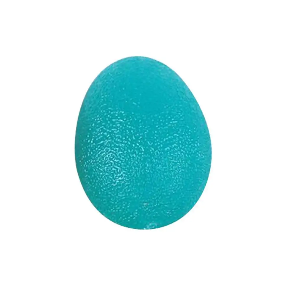 Egg shaped Silicone Grip Stress Relief Ball Hand Finger Squeeze
