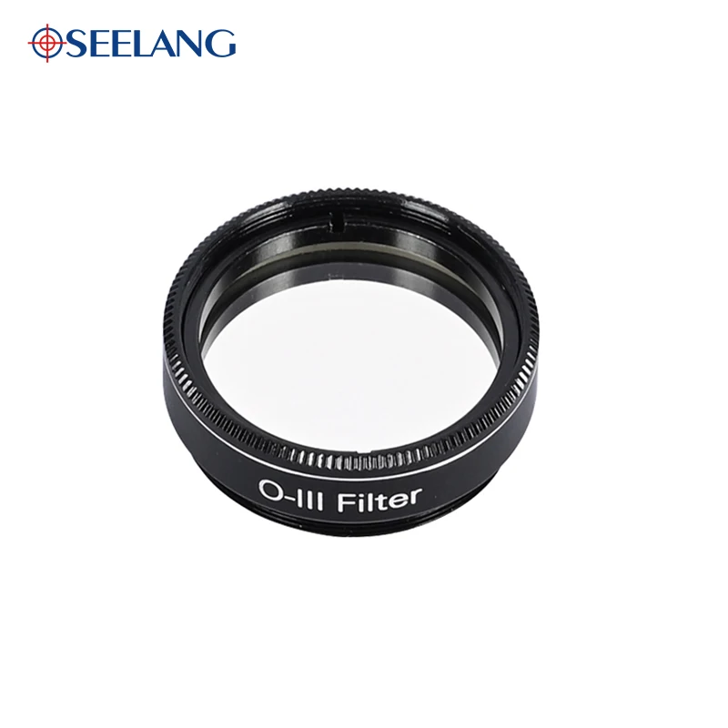 OSEELANG 1.25" 18nm O-III Filter Cuts Light Pollution for Astronomy Telescope Eyepiece 1.25 inch OIII Filter OSL-242 3