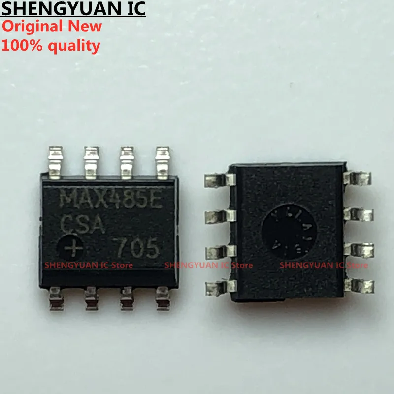 5 шт./лот MAX485ECSA + T MAX485E SOP-8 ± 15kV ESD-защищенный с низким энергопотреблением |