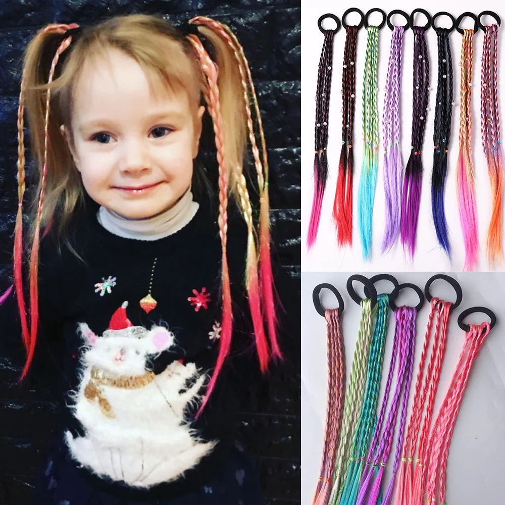 Best Buy Wig Headband Rope Hair-Accessories Braid Twist Elastic Girls Child Kid Gift Simple WDgDd50lb