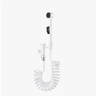 Xiaomi подводный набор ABS ручное Биде опрыскиватель переносной Талет биде кран для ручной душ для ванной опрыскиватель самоочищающийся - Цвет: F405A White