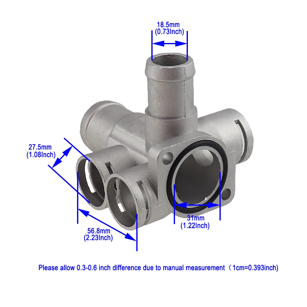 CH1001 Kühler-Kühlmittelschlauch-Anschluss, Thermostat