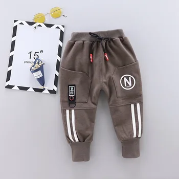 

Boys warm pants winter new boys kids casual cotton thick plus velvet pants for girls children sports trousers 2 3 4 5 6 year