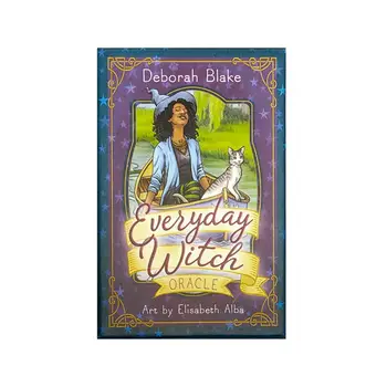 

Everyday Witch Oracle cards Tarot Divination Best for Witches and Readers Divination Cards Deck of Gorgeous Art Divination Cards