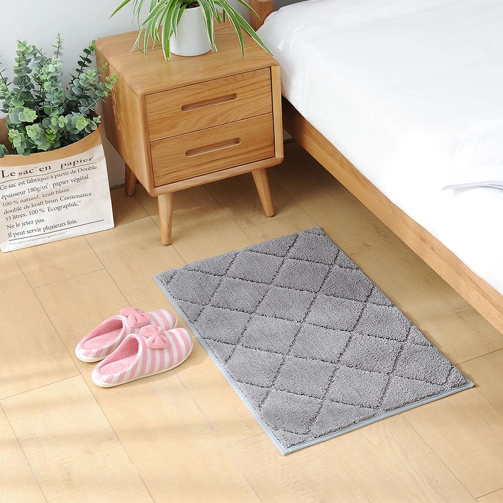 2 Размеры 45*65 см/50*80 см для ванной коврик для ванной воды Впитывающий Коврик мягкий полиэстер микрофибра Ванная комната коврик напольный кухонный коврик