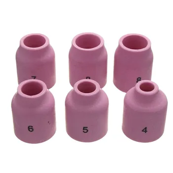 

40pcs TIG Welding Torch Gas Lens Heat Cup For WP-9 / 20/25 Consumables