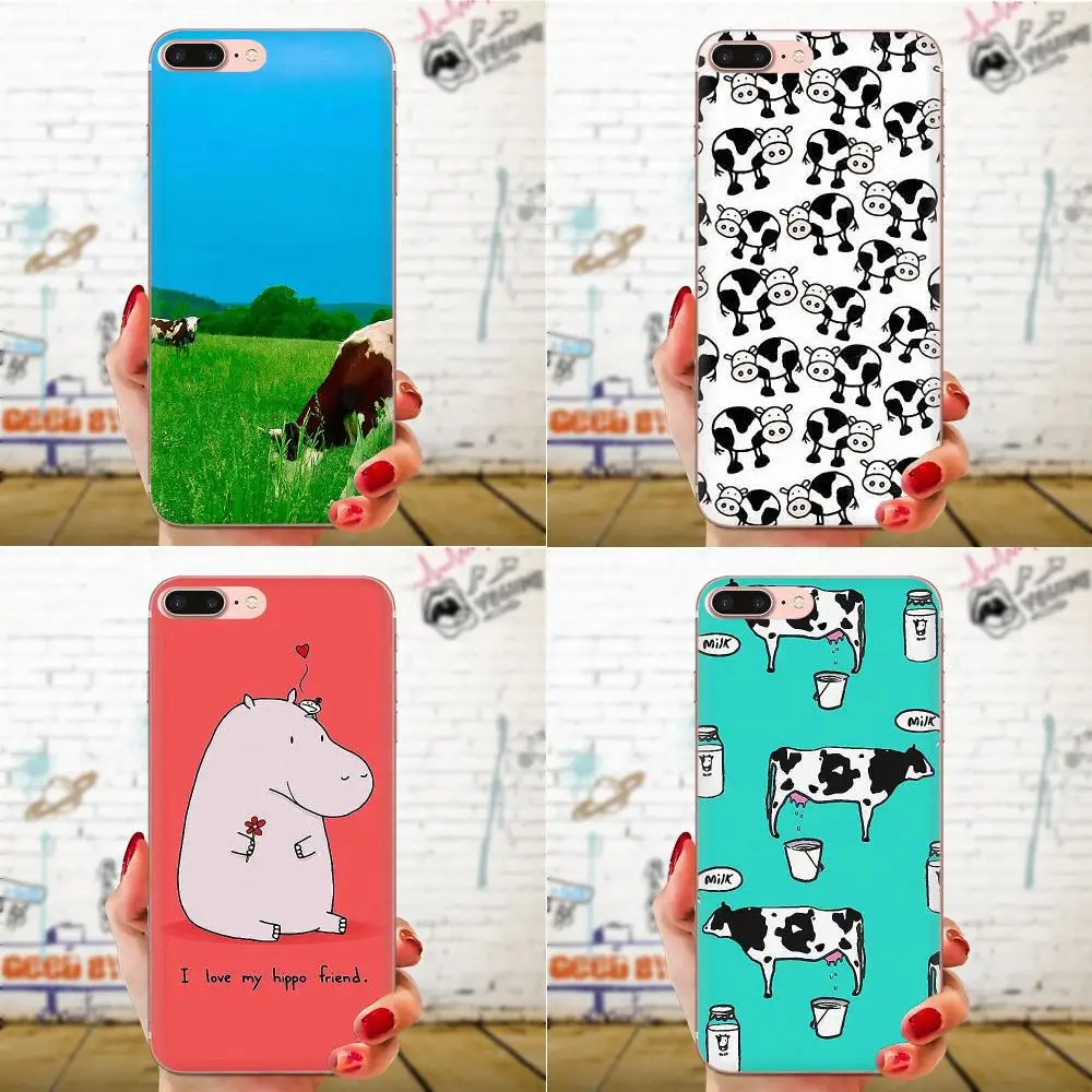 Aninal бегемота из коровьей кожи для Huawei Honor 4C 5A 5C 5X6 6A 6X7 7A 7C 7X8 8C 8S 9 10 10i 20 20i Lite рro