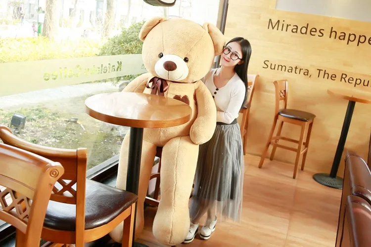 [Распродажа] милый плюшевый медведь игрушка Miss Bear 80 см кукла-обработка настраиваемый логотип рекрут агенты