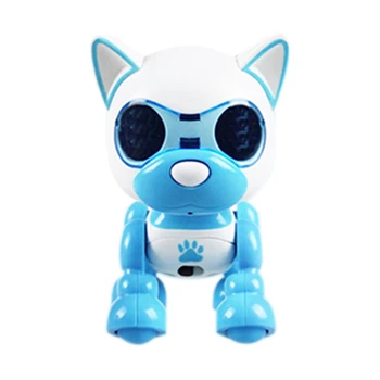 

Smart Robot Dog Electronic Puppy Pets Toys Children Nductive Press Intelligent Interaction Fun Playmate Blue