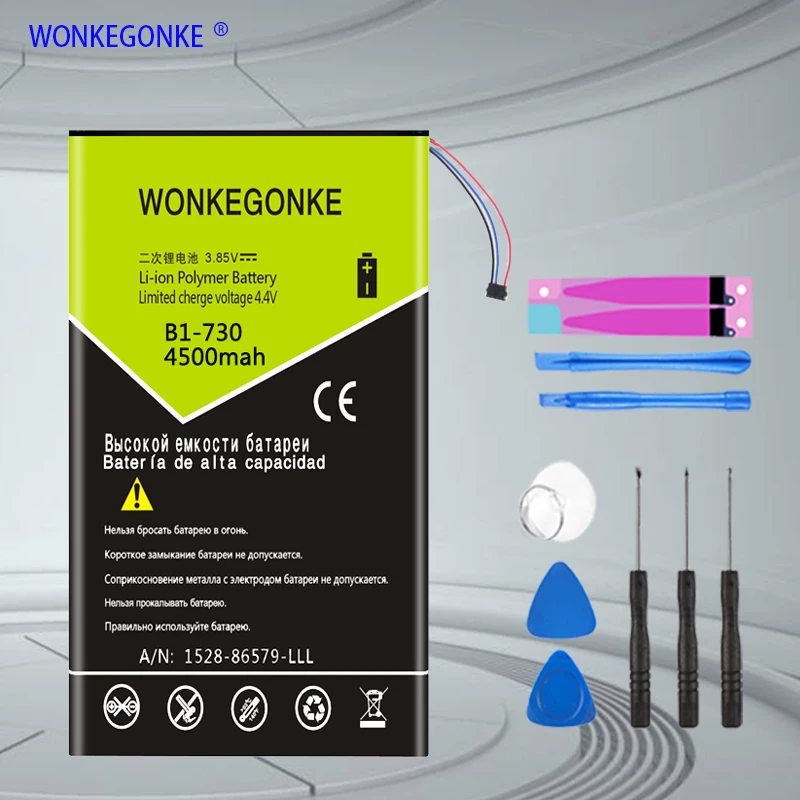 WONKEGONKE MLP2964137 Сменный аккумулятор для Acer lconia One 7 B1 730 730HD A1402 литиевые батареи