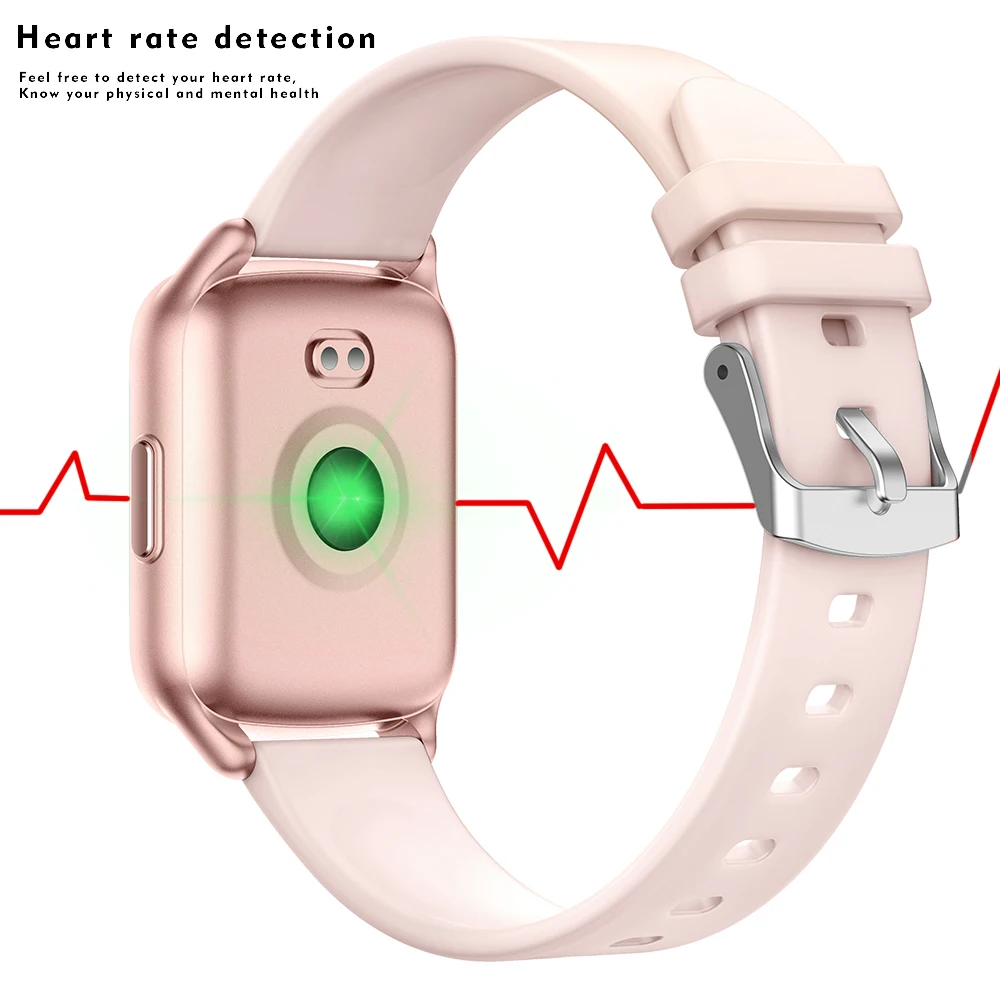 Lige New Women Smart Watch Waterproof Sport For Iphone Heart Rate Blood Pressure Function Smartwatc-3