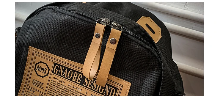 Рюкзак мужской tide бренд досуг простая Студенческая сумка женская сумка корейский супер огонь Джокер японский рюкзак