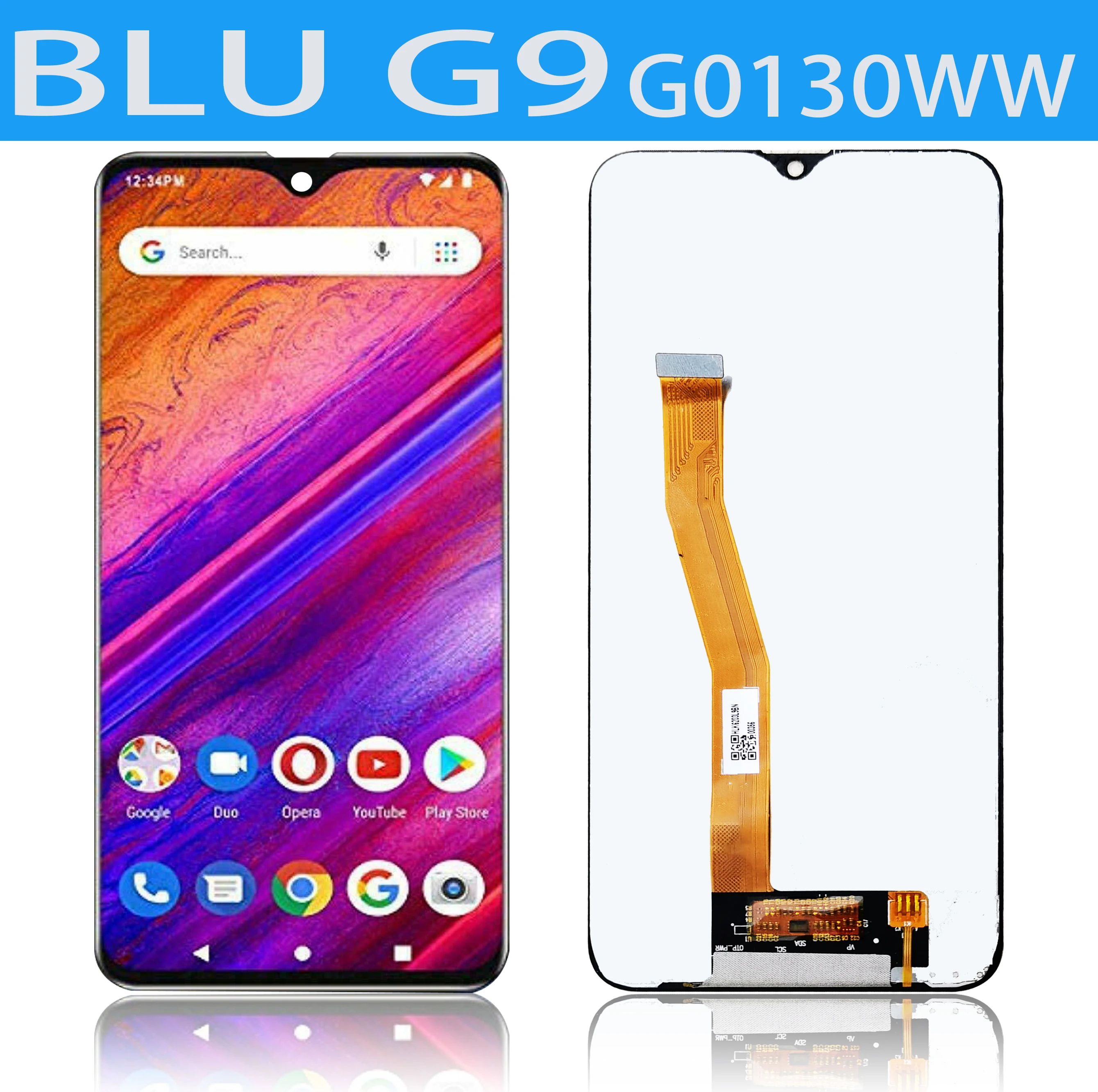 Original New 6.3&quotInch Display For BLU G9 G0130WW LCD + Touch Screen Digiziter Assembly With Tools | Мобильные телефоны и