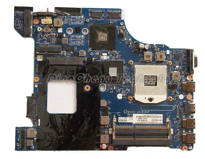 Ноутбук материнская плата для Lenovo E430 LA-8131P с 4 видеочипы-Встроенная видеокарта DDR3 100% полностью протестировано