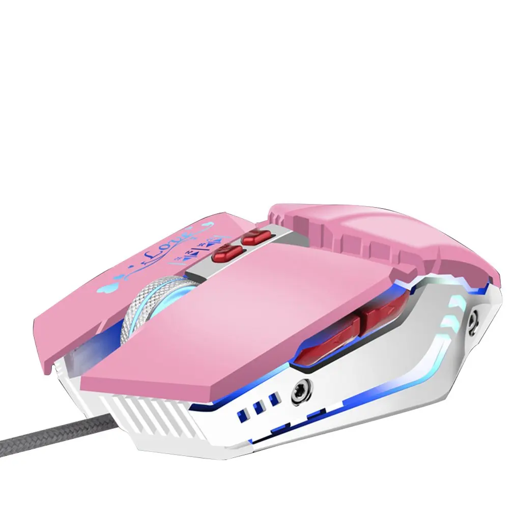Компьютерные аксессуары мышь Usb Механическая мышь Usb Освещение мышь Rgb игровая мышь компьютерные аксессуары