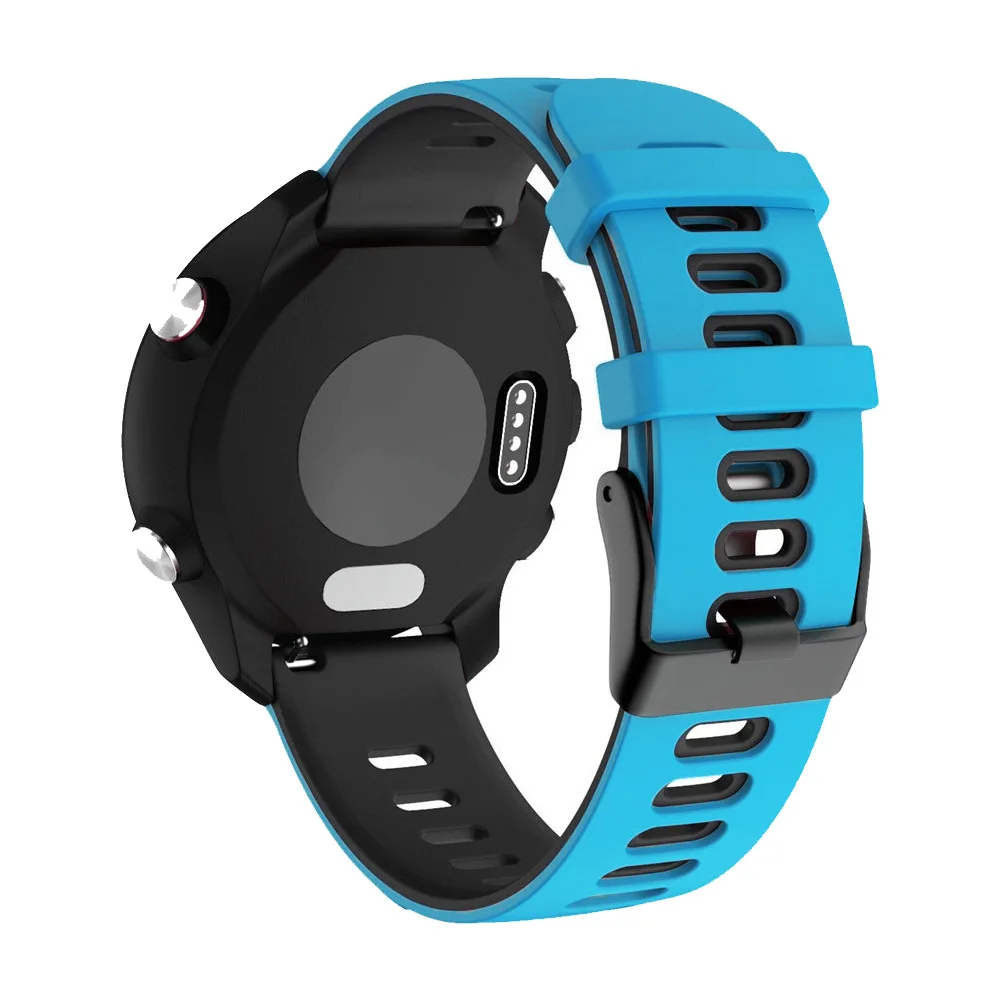 Premium Silicone Smart Watch Band Strap - 20/22mm Adjustable Wristband Bracelet
