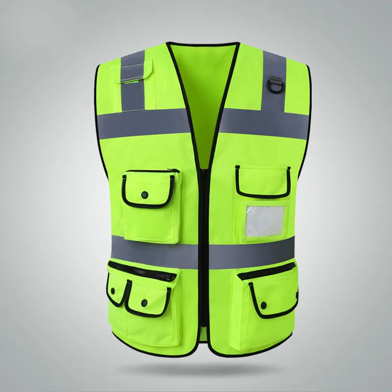 

Reflective vest construction safety protection coat traffic greening road administration fluorescence