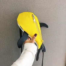 Милая сумка на плечо для женщин, сумка-мессенджер с Китом, модная уличная стильная повседневная сумка через плечо, Дамский подарок, рюкзак в стиле панк