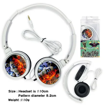 

Hot Game Five Nights at Freddy's 3 Wired Headphone 110cm Computer Mobile Phone Game MP3 Music Headset Christmas Birthday Gifts