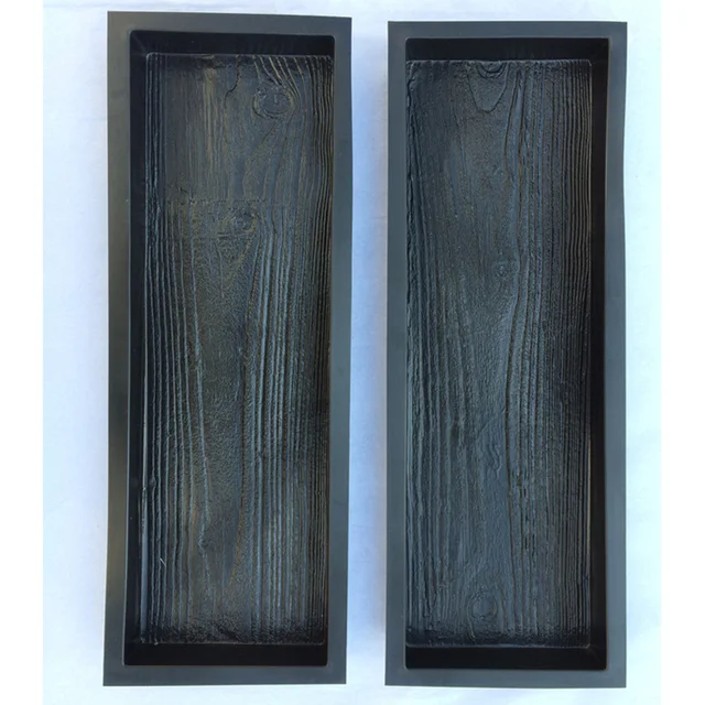 Diy Beton Penész Szimuláció Fa Burkolat Lépcsőfok Gabona Kerti Dekorációs Szerszámok - Image 5