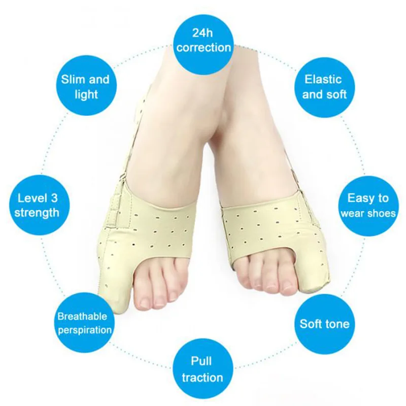 Invisible Socks Ultra-Thin Toes Thumb Valgus Orthosis Foot Care Women Men shoe sole short insoles Toe Valgus Corrector