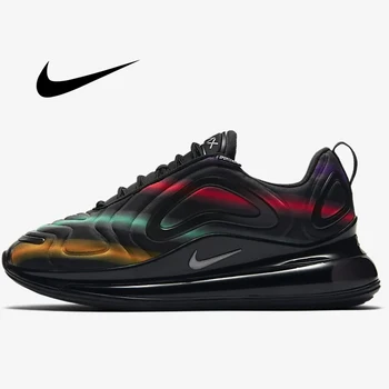 

Nike Air Max 720 Women's Running Shoes Breathable Athletic Sneakers Comfortable Sports Shoes Fashion Black Multi AR9293-102