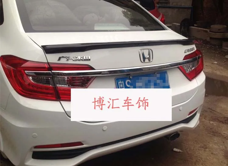 Запас Подходит для HONDA CRIDER 2013 углеродного волокна задний спойлер