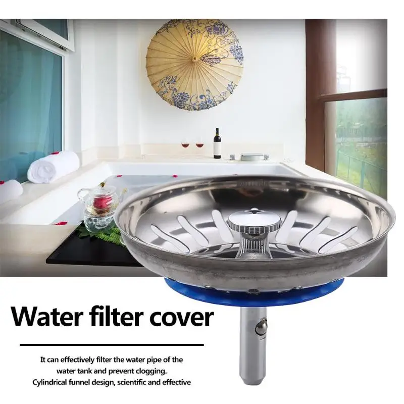 Stainless Steel Kitchen Sink Plug PercolatorFor Bathroom Drain Kitchen Sink Box Accessories
