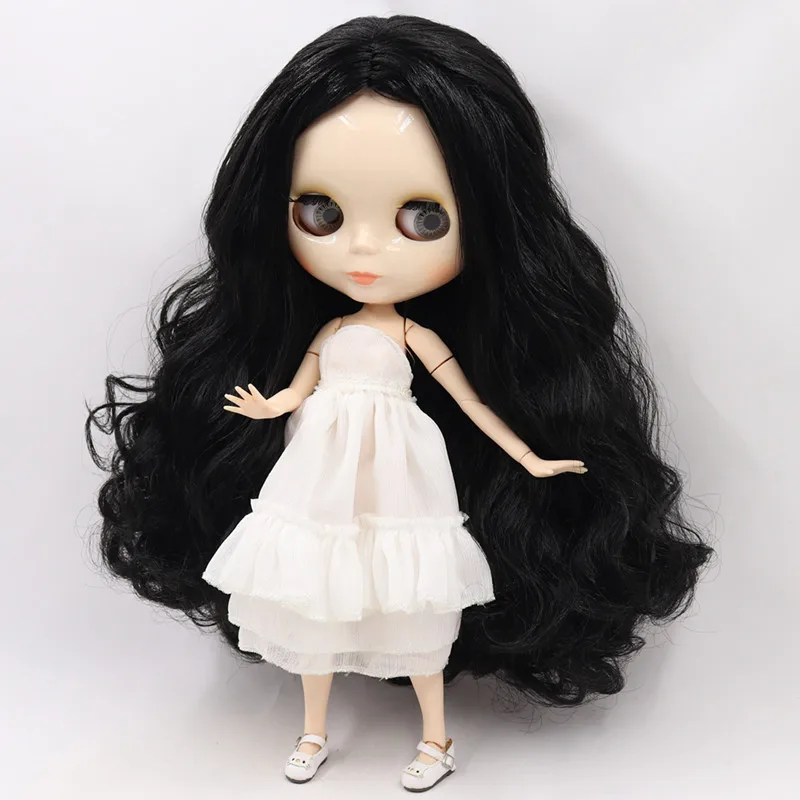 ICY Blyth кукла Обнаженная 1/6 шарнир тело 30 см игрушки BJD белое блестящее лицо с дополнительными руками AB и Лицевая панель DIY модные куклы подарок для девочки