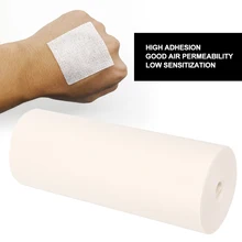 Non-Woven Fabric Surgical Tape Breathable Adhesive Plaster Tape For Wound Dressing Medical Non-Woven Surgical Tape Wound Bandage