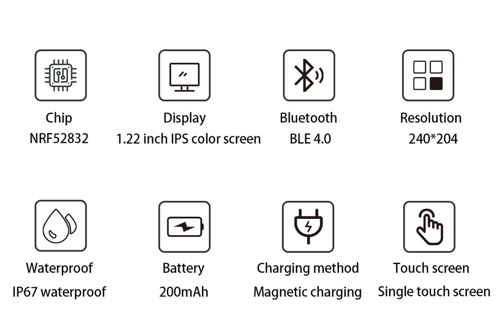 Makibes Q20 Smartwatch Blood Pressure-15 