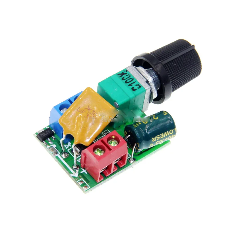 Мини-контроллер скорости двигателя постоянного тока Привод модуль DC 3V6 12V 24V 35V шим