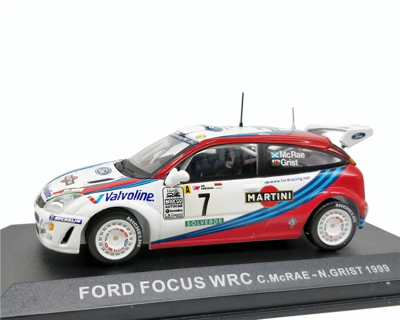 1:43 Ford WRC N. GRIST 1999 гоночный литой модельный автомобиль